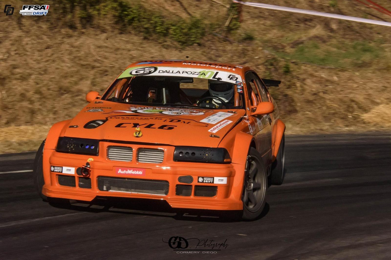 Giovanni Dalla Pozza pronto per una nuova gara al Campionato Francese Drift 2020