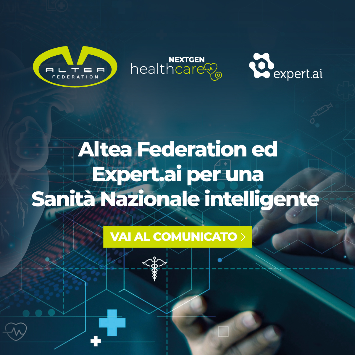 Altea Federation ed Expert.ai per una Sanità Nazionale intelligente