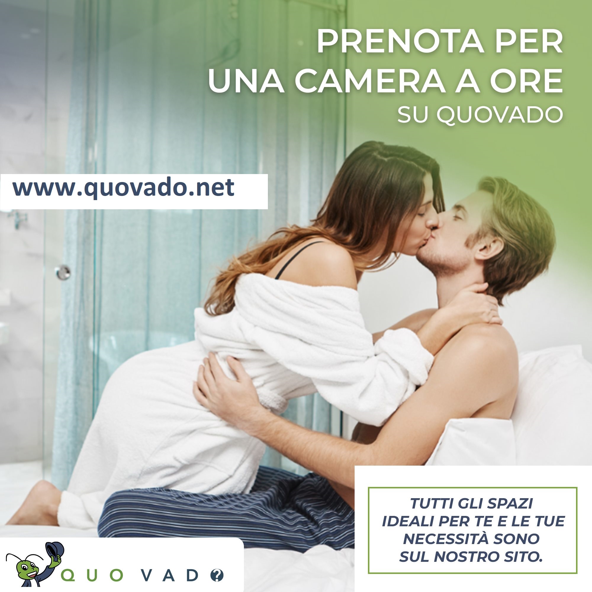 Basta telefonate per prenotare la camera per poche ore