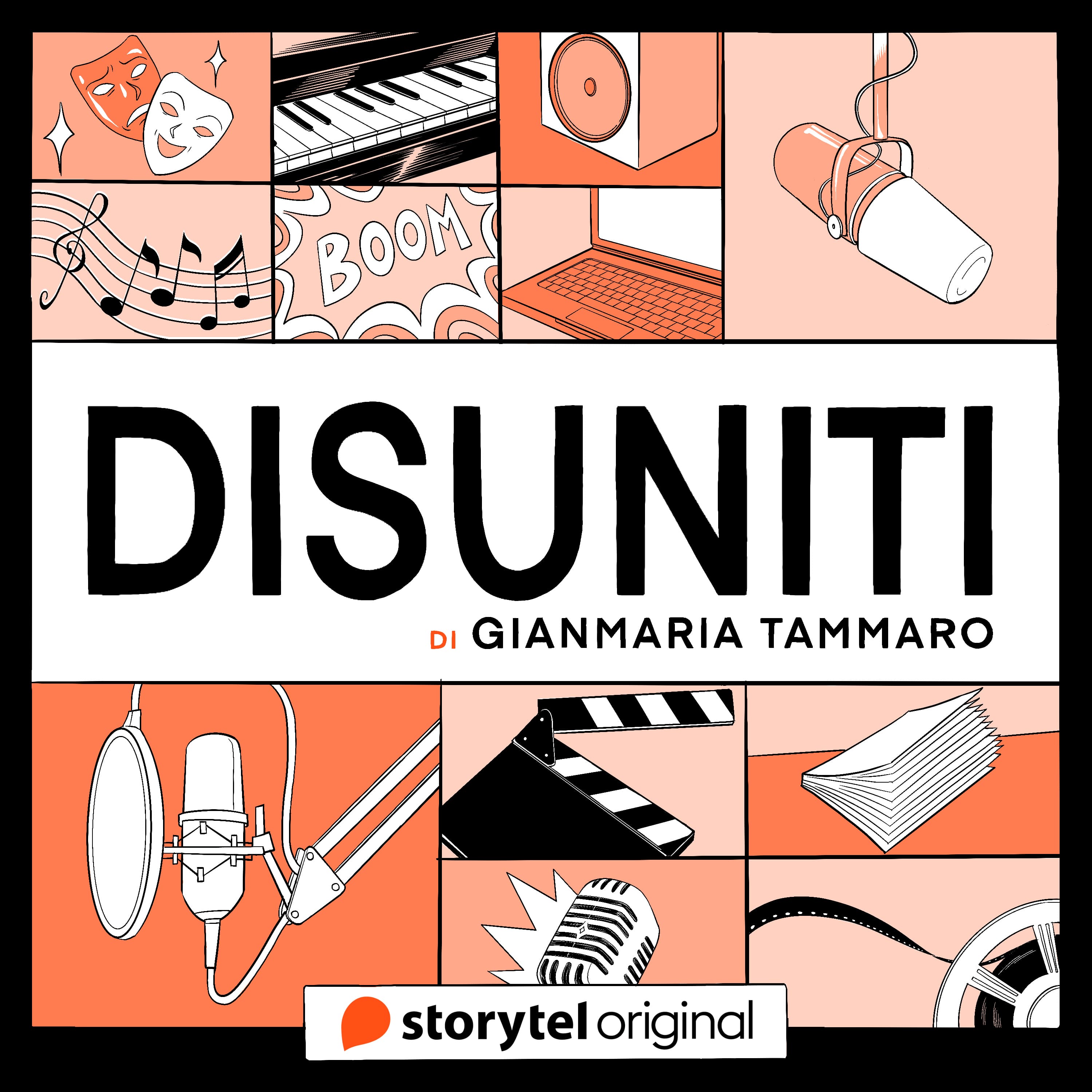 DISUNITI, in ESCLUSIVA su STORYTEL le interviste di Gianmaria Tammaro 