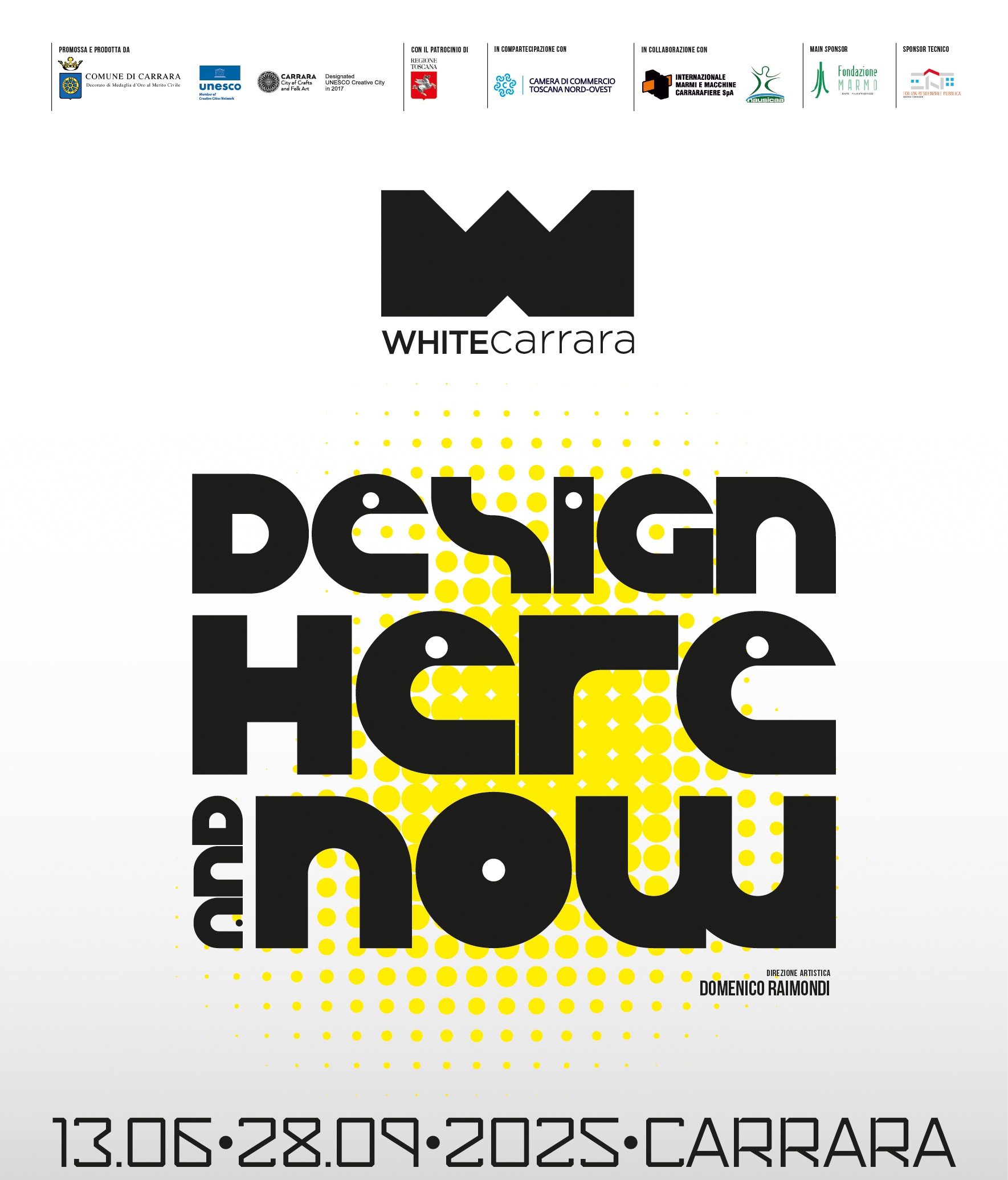 White Carrara 2025 ottiene il patrocinio di ADI - Associazione per il Disegno Industriale
