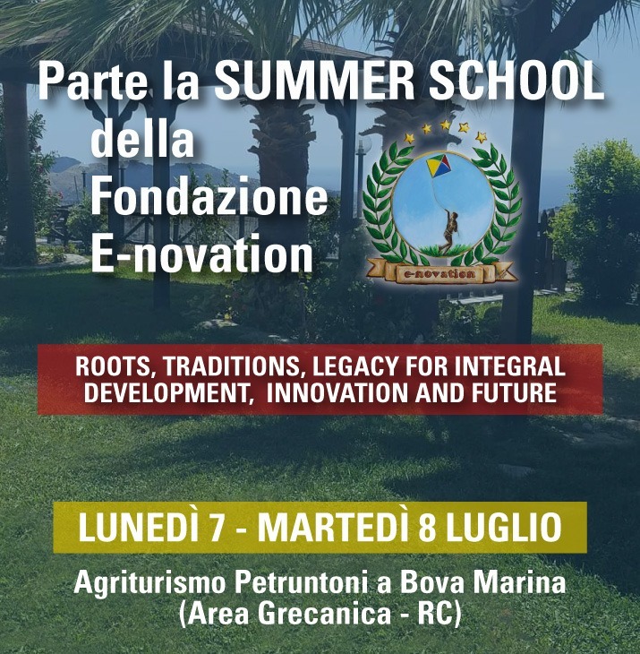DA PALERMO A REGGIO CALABRIA: PARTE LASUMMER SCHOOL DELLA FONDAZIONE E-NOVATION
