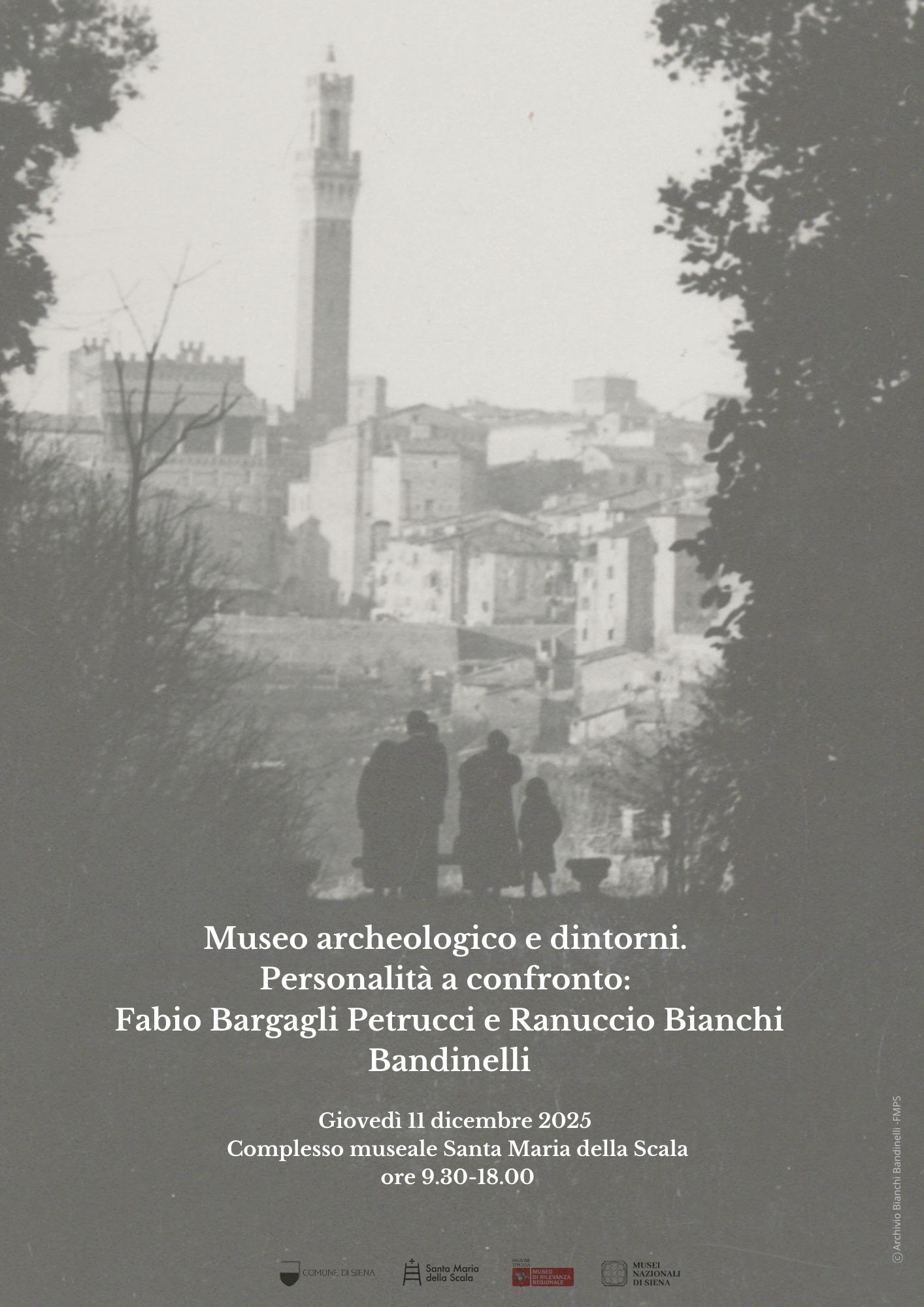 A Siena il convegno Museo archeologico e dintorni, a cura della Fondazione Antico Ospedale Santa Maria della Scala Personalità a confronto: Fabio Bargagli Petrucci e Ranuccio Bianchi Bandinelli