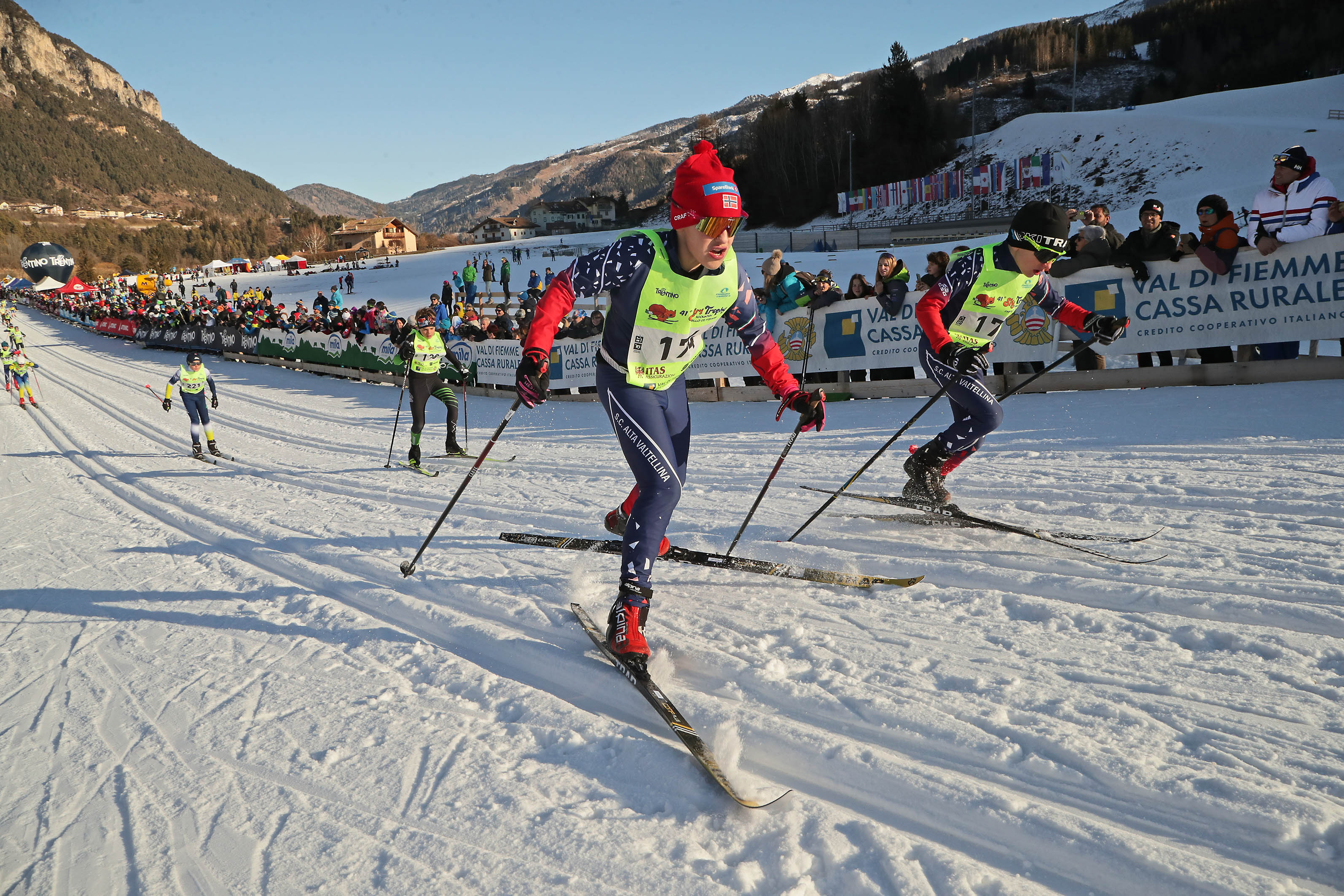 SKIRI TROPHY QUASI AL COMPLETO ANCHE IL CILE A PASSO LAVAZÈ