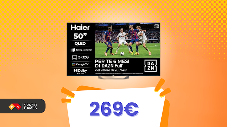 Questa Smart TV 50 QLED oggi cambia prezzo (e lo noti subito) - SpazioGames