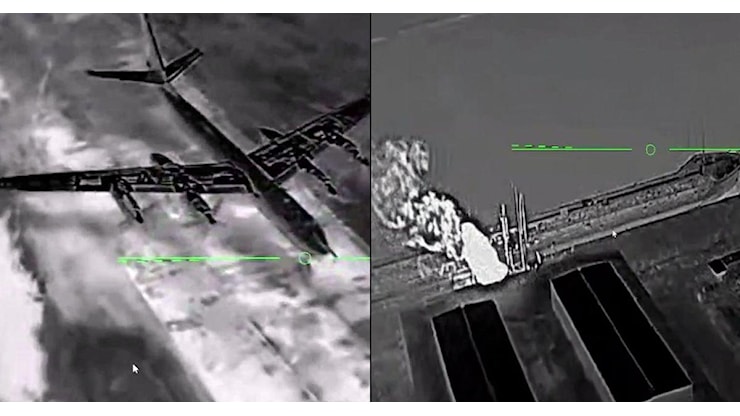 I droni ucraini colpiscono bombardieri, una petroliera, terminal petroliferi - Video - RaiNews