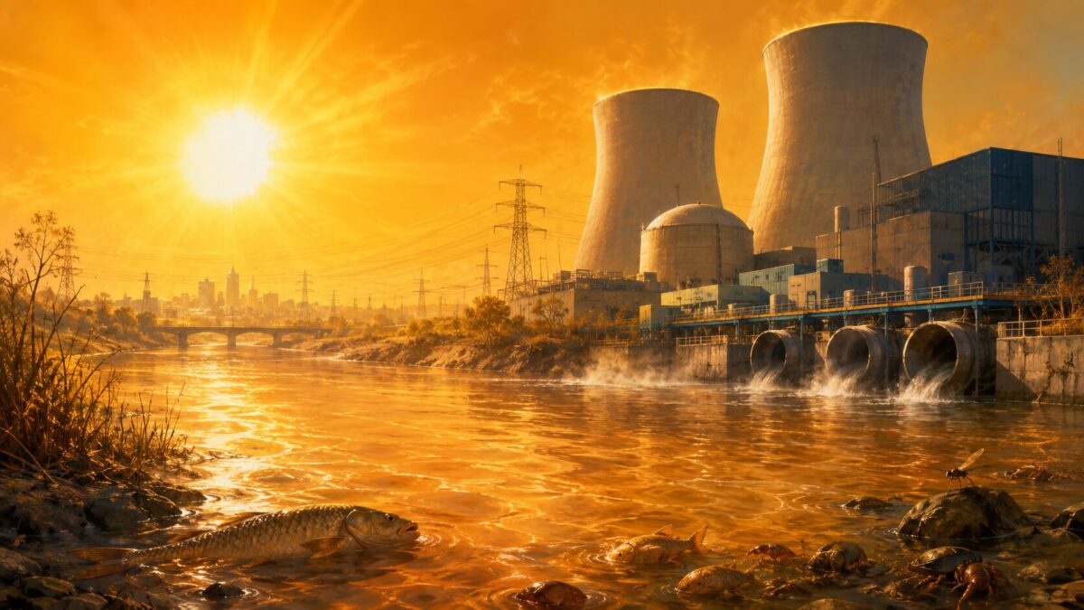 Ondata di caldo in Francia: tre reattori nucleari fermati per proteggere i fiumi