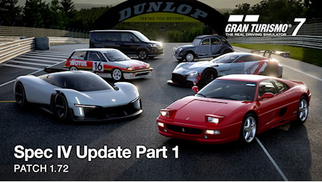 Gran Turismo 7, l'aggiornamento Spec IV è disponibile: sei auto e il circuito di Sportsland Sugo