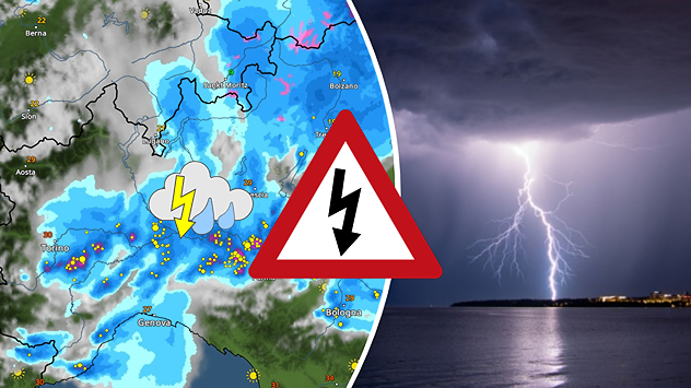 Maltempo diffuso al Nord