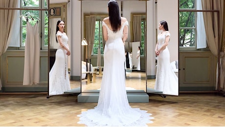 Il matrimonio di Aurora Ramazzotti in Sicilia e l'abito Armani Privé