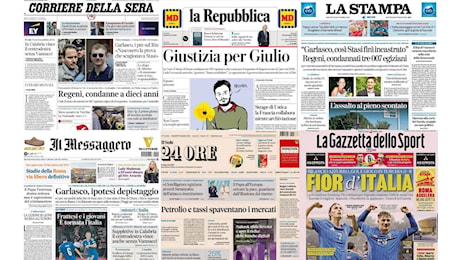 Caso Regeni, condannati tre 007 egiziani: sequestro sì, omicidio no
