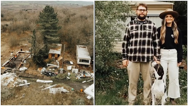 Abbiamo venduto tutto per comprare un camper vecchio di 25 anni pieno di muffa, con una sola doccia esterna che congelava ogni inverno e un bagno da svuotare a mano: la storia di Jon e Emilie James - Il Fatto Quotidiano