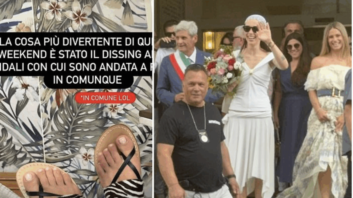 Non so fare le valigie: Aurora Ramazzotti svela il bizzarro retroscena dietro i sandali al matrimonio