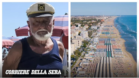 A Riccione l'ombrellone è gratis e il lettino costa 4 euro: la scelta di Guerrino Ricci