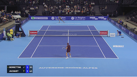 ATP Lione 2026, la giornata dei francesi: fuori Berrettini, Moutet elimina Humbert
