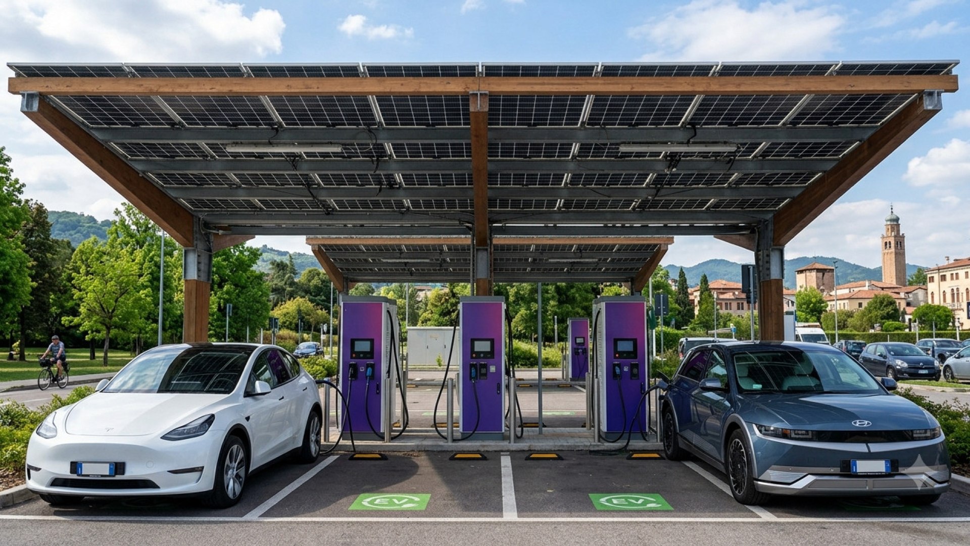 Auto elettriche, la rete di ricarica italiana accelera: oltre 84.500 colonnine pubbliche.