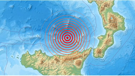 Terremoti nel Tirreno meridionale: otto scosse in mattinata, due oltre magnitudo 3