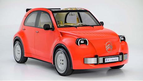 Citroën 2CV Concept 2026: torna l’icona francese in versione elettrica