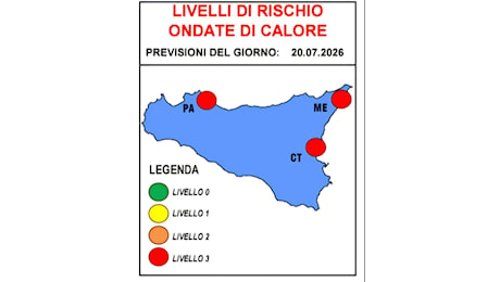 Si attende un lunedì di fuoco in Sicilia: Palermo e Messina sfioreranno i 40 gradi, massima allerta per rischio incendi e ondate di calore