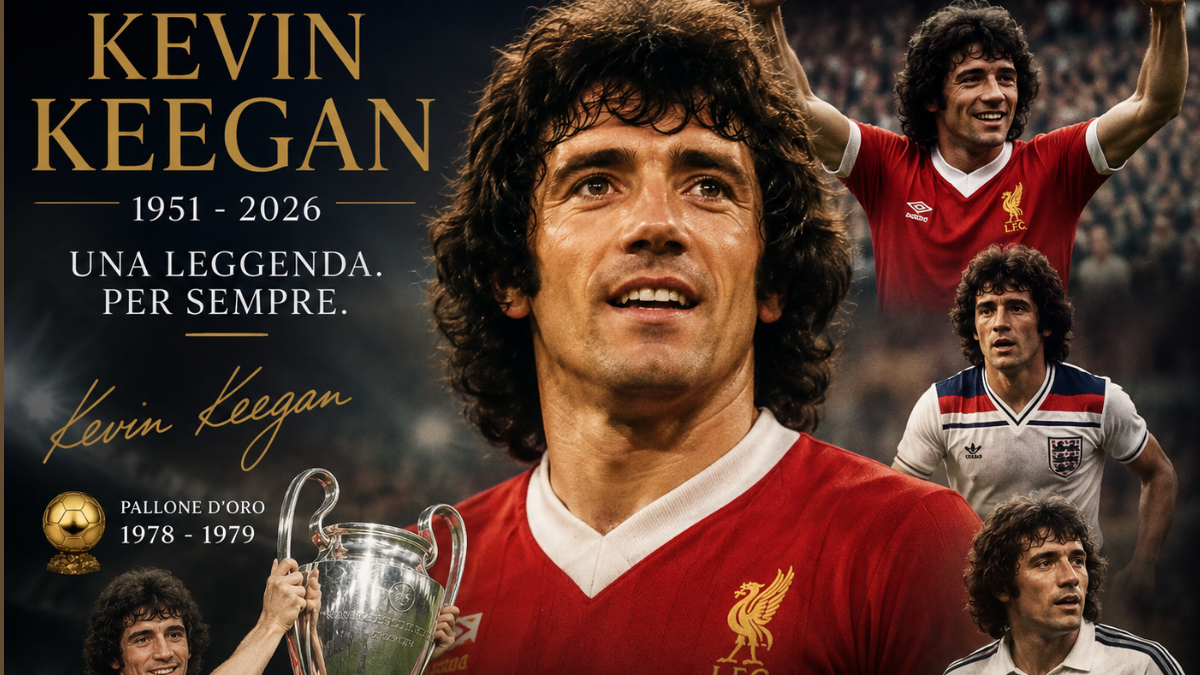 Addio a Kevin Keegan: il calcio piange il due volte Pallone d'Oro