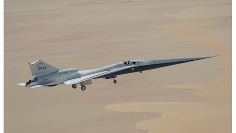Il nuovo aereo della Nasa si prepara a infrangere il muro del suono (senza farsi sentire)
