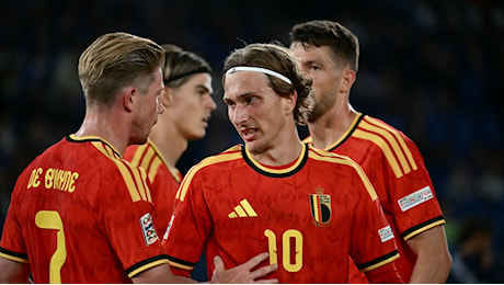 Italia-Belgio, primo tempo da incubo all'Olimpico: azzurri sotto 0-1, Donnarumma evita il tracollo