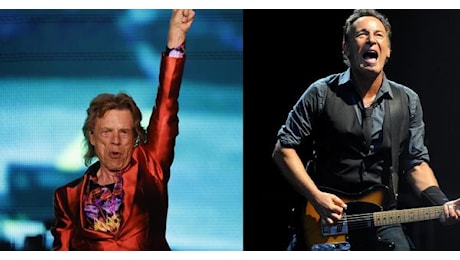 Mick Jagger (sulle orme di Elvis) non la pensa come Springsteen: «Il dovere di un rocker è far divertire, non fare prediche»