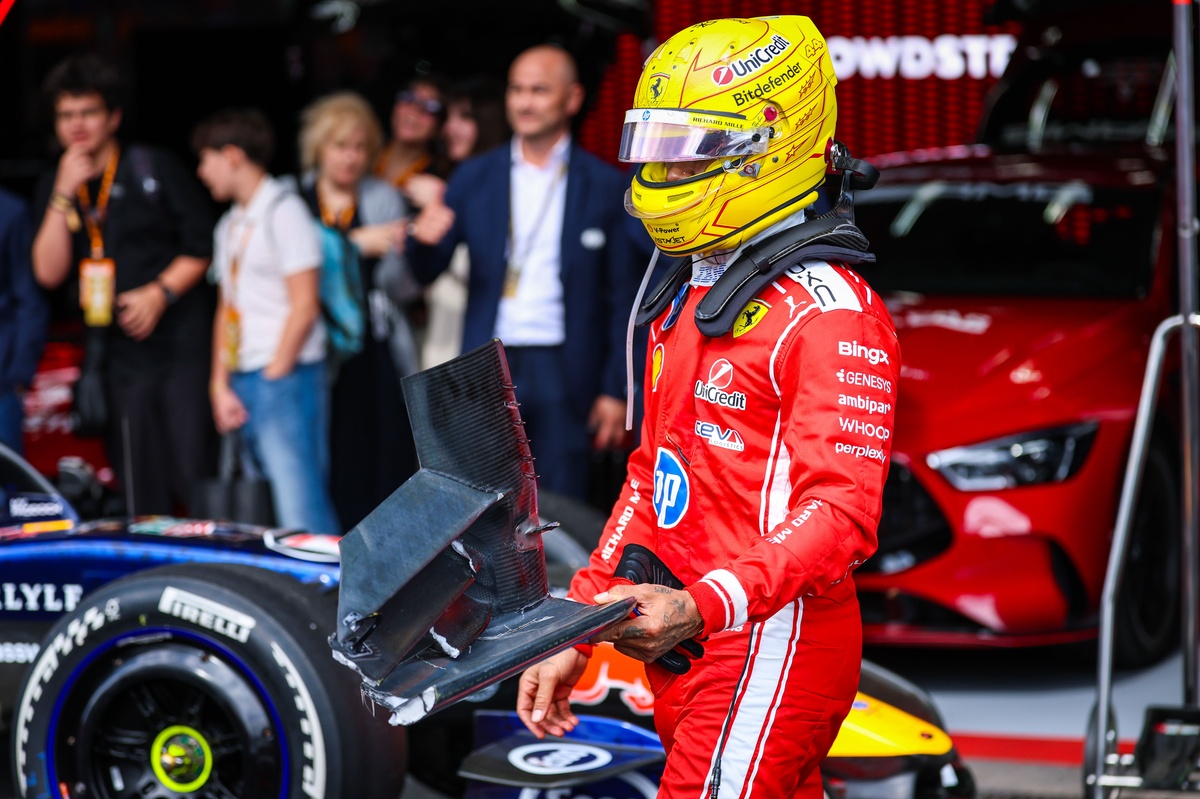 F1 | Hamilton senza bargeboard ha perso 10 punti di efficienza, ma la rossa volava lo stesso