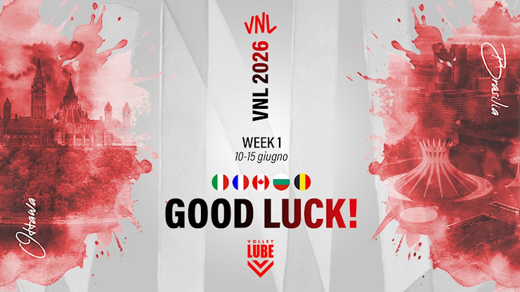 VNL 2026 alle porte, il calendario e i protagonisti della Lube Volley - Legavolley