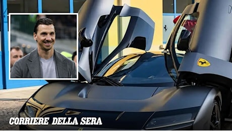 Ibrahimovic si regala una Ferrari F80 per i 45 anni: la hypercar da 3,6 milioni di euro