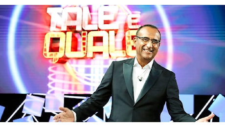 Carlo Conti svela il cast di Tale e Quale Show 2026