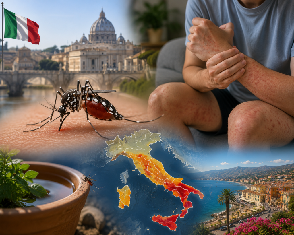 Chikungunya in Italia: sintomi e prevenzione contro zanzara tigre
