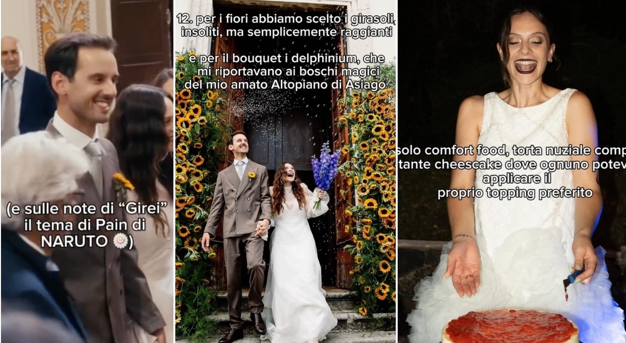 Francesca Michielin e le «cose assurde» del matrimonio: gli inviti scritti a mano, l'abito del marito scelto insieme, la festa come un compleanno