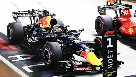 F1 Singapore, Verstappen sfida le Ferrari: decisiva la partenza