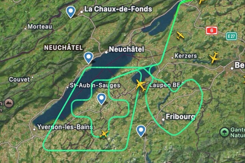 Swiss disegna una croce e un cuore nel cielo: «Argentina, siamo pronti»