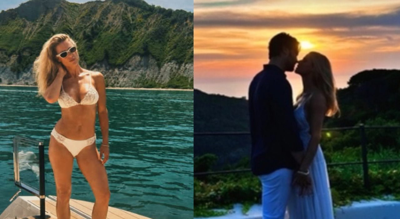 Michelle Hunziker e Giulio Berruti sempre più innamorati: la vacanza alle isole Eolie dopo il matrimonio di Aurora