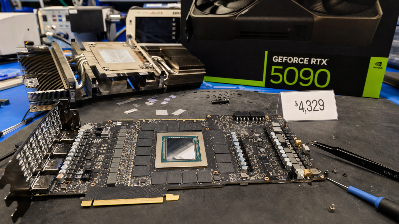 La RTX 5090 costa più del doppio e il problema è la memoria