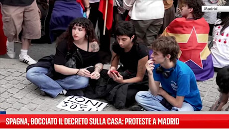 Spagna, bocciati i decreti sulla casa: proteste a Madrid