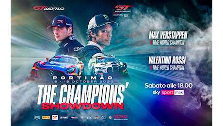 GT World Challenge a Portimão: Verstappen nono, Rossi si ritira