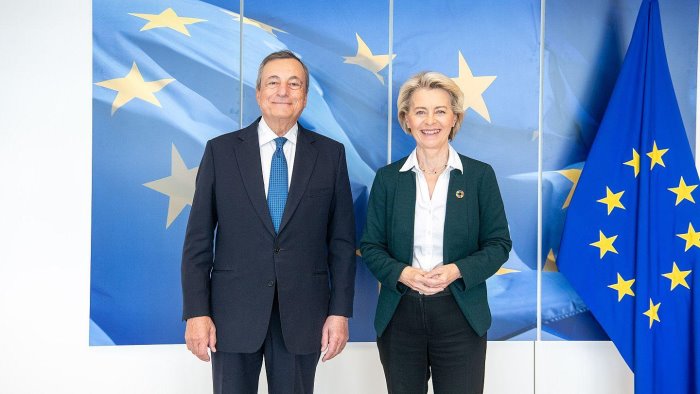 Von der Leyen vede Draghi, rilancio Ue sulla competitività