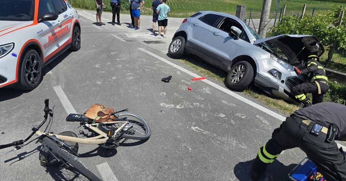 Ciclista di 79 anni travolto a Cordovado, morto sul colpo