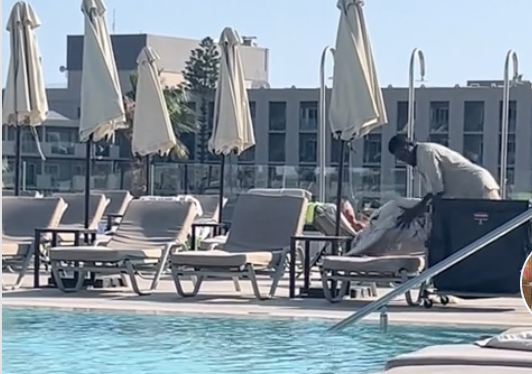 A Rodi il pool man diventa un eroe di TikTok - 2/2