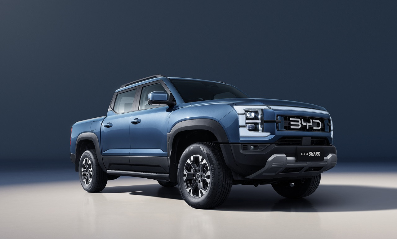 Pickup BYD Shark, l’ibrido plug in arriva entro fine 2026