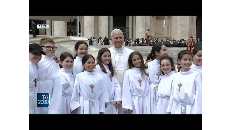 Papa Leone: Chiesa denunci male e annunci la pace - Tv2000