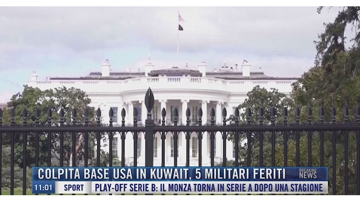 Tgcom24: Breaking News delle 11.00 | Colpita base Usa in Kuwait, 5 militari feriti Video - Mediaset Infinity