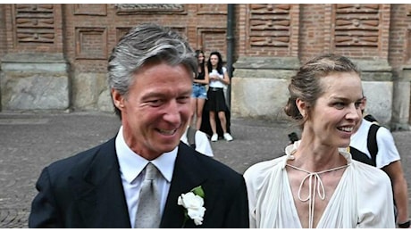 Eva Herzigova e Gregorio Marsiaj, nozze da favola a Torino dopo 25 anni d'amore