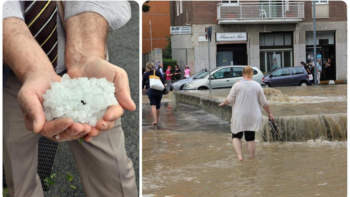 Allarme temporale estremo in Lombardia: tempeste di grandine e raffiche di vento fortissime. Ecco quando e dove