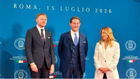 Chicco Cerea premiato a Palazzo Chigi: è Maestro dell’Arte della Cucina Italiana