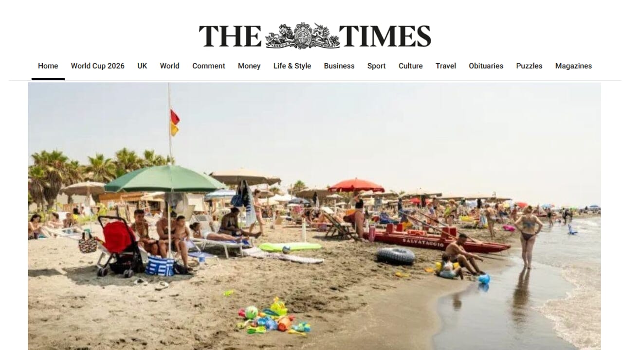 Ostia conquista il Times: giù i muri degli stabilimenti per restituire il mare ai romani