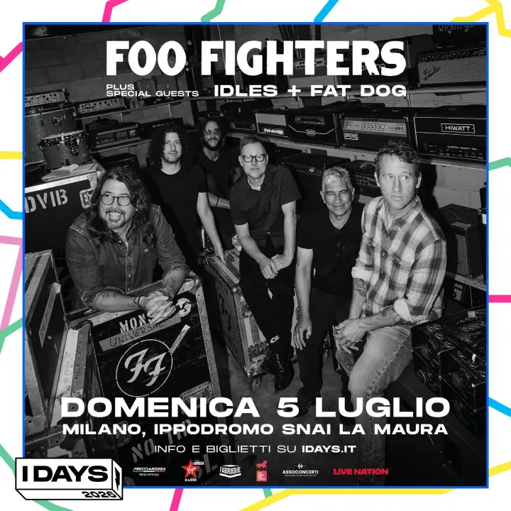 Foo Fighters live a Milano: scaletta e prezzi biglietti